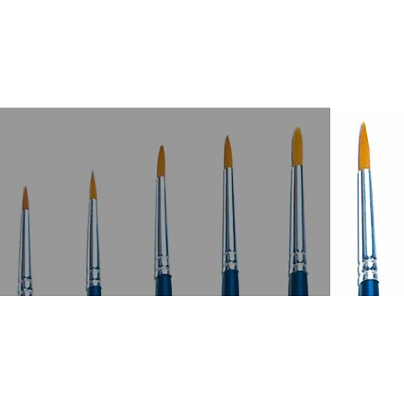 A52206 - 3 Brush Synthetic Round Single Pack