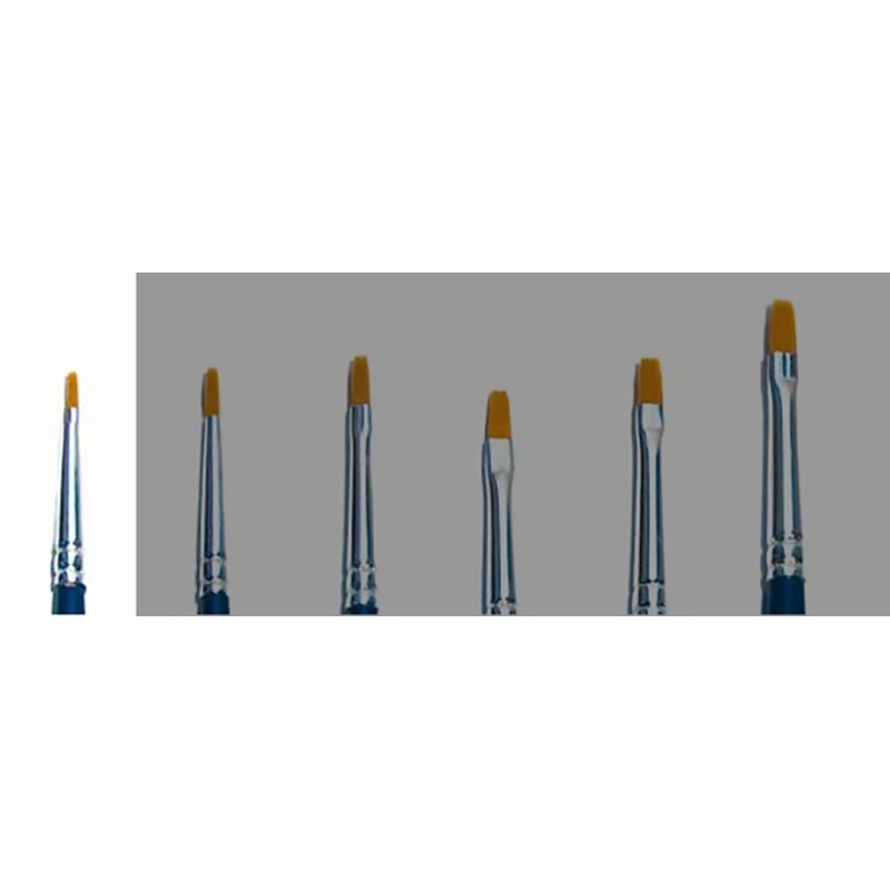A52221 - 000 Brush Synthetic Flat Singlepack