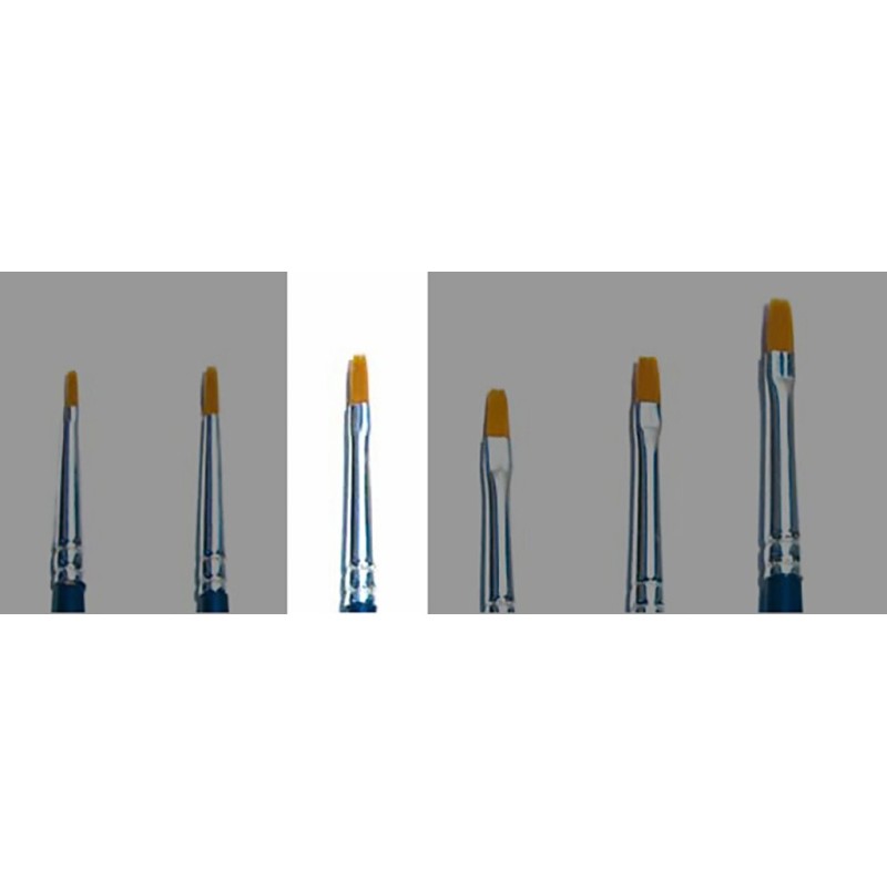 A52223 - 0 Brush Synthetic Flat Single Pack