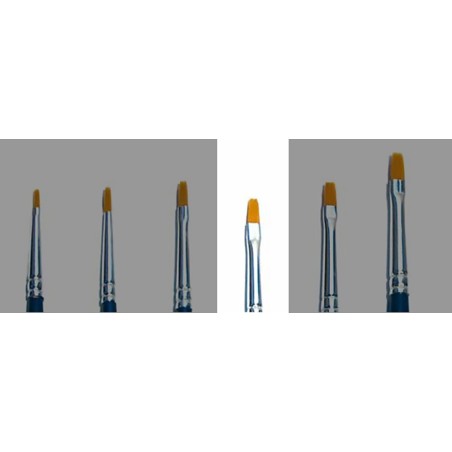 A52224 - 1 Brush Synthetic Flat Single Pack