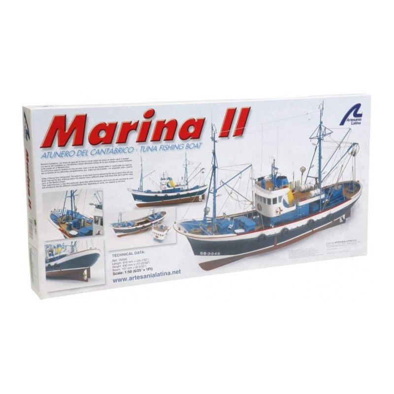 AL20506 - 1/50 Marina II Diesel Boat