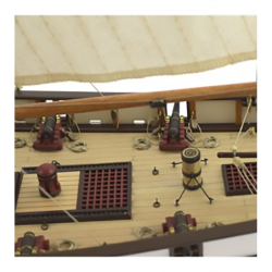 AL22416 - 1/60 Harvey American Schooner