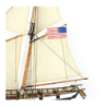 AL22416 - 1/60 Harvey American Schooner