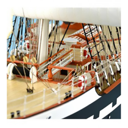 AL22519 - 1/75 Belem Sailing Ship
