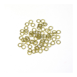 AL8621 - Brass Rings 5Mm...