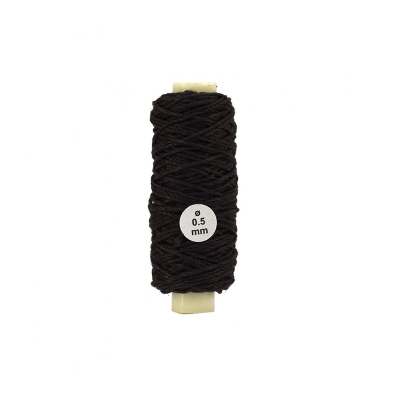 AL8807 - Cotton Thread Brown 0.50Mm