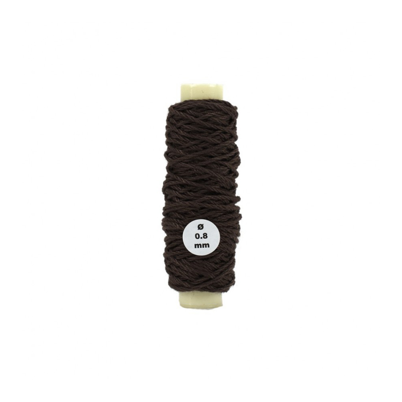 AL8808 - Cotton Thread Brown 0.75Mm