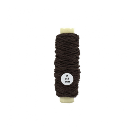 AL8808 - Cotton Thread Brown 0.75Mm