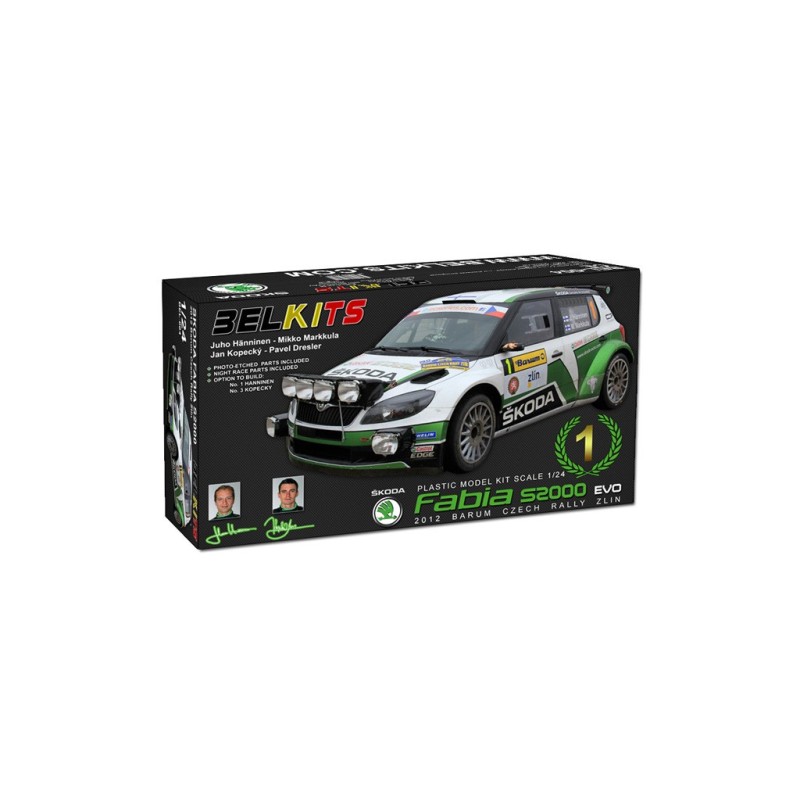 BEL004 - Skoda Fabia S2000 Evo Rally Car