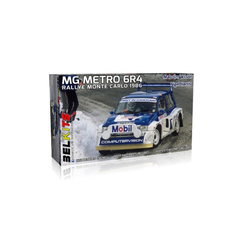 BEL015 - MG Metro 6R4 1986 Malcolm Wilson Group B Rally Car