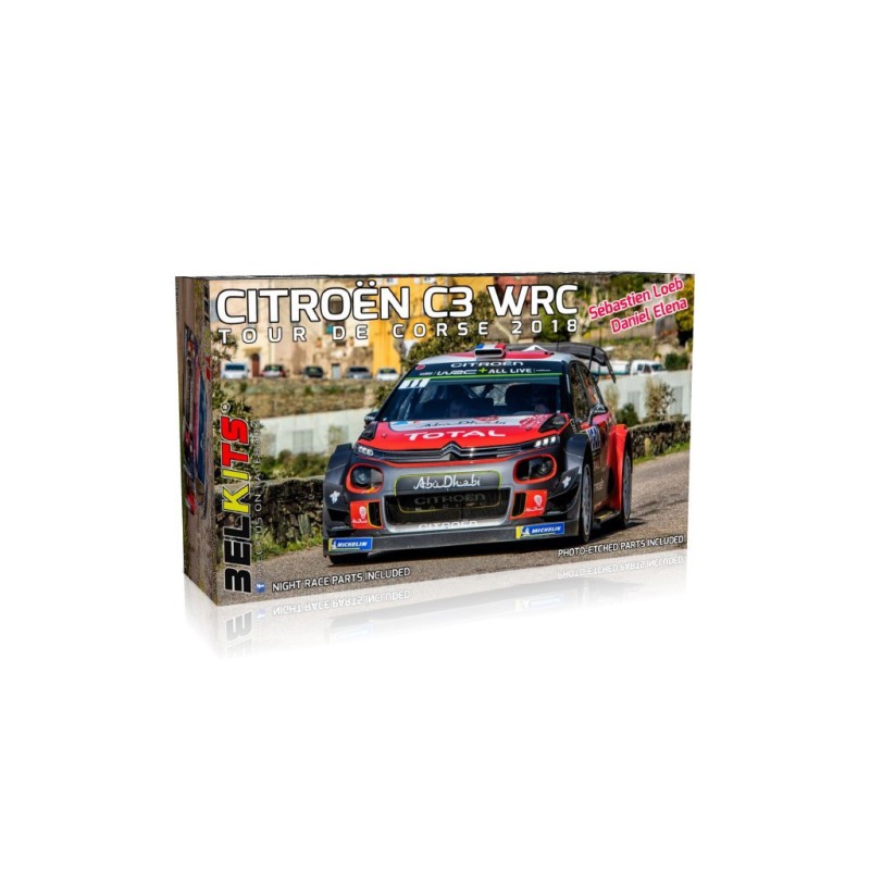 BEL017 - Citroen C3 WRC Corsica 2018 Sébastien Loeb Rally Car