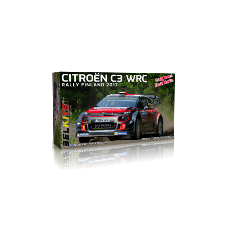 BEL018 - Citroen C3 WRC Finland 2017 Craig Breen Rally Car
