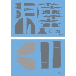 BX12002E - Detail Parts for 1/12 McLaren MP4/4