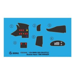 BX24045 - BMW 320 Fina BTCC 96 Winner
