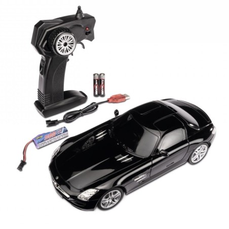 C404310 - 1:24 Mercedes-Benz SLS AMG 2.4GHz 100% RTR Black