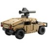 C51202W - 1:14 Military Desert Humvee - 628 pcs