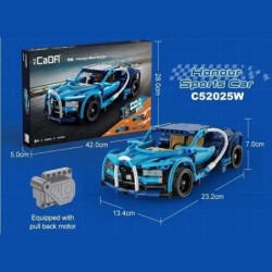 C52025W - 1:18 Honour Pull-Back Sports Car - 377 pcs