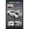 C55012W - Initial D 1:24 Mazda FC3S RX-7 Car - 282 pcs