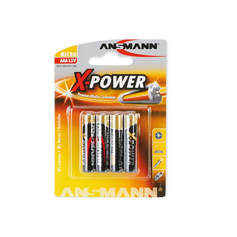 C609013 - Ansmann AAA Alkaline X 4  500609044