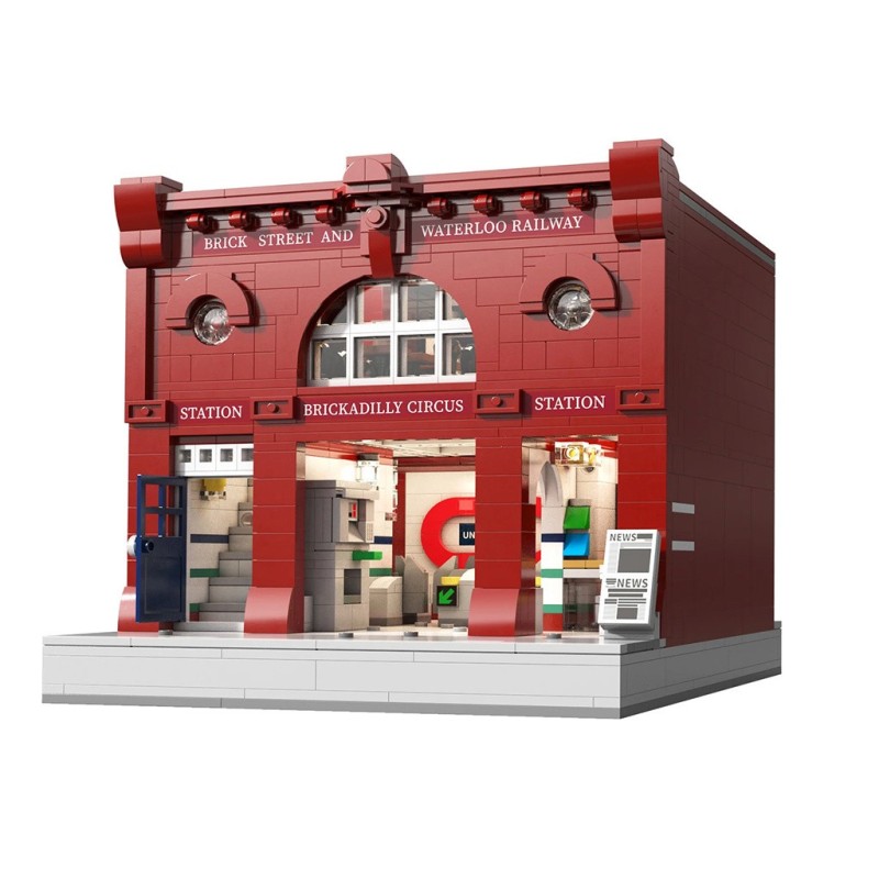 C66008W - London subway station -  1836 pcs