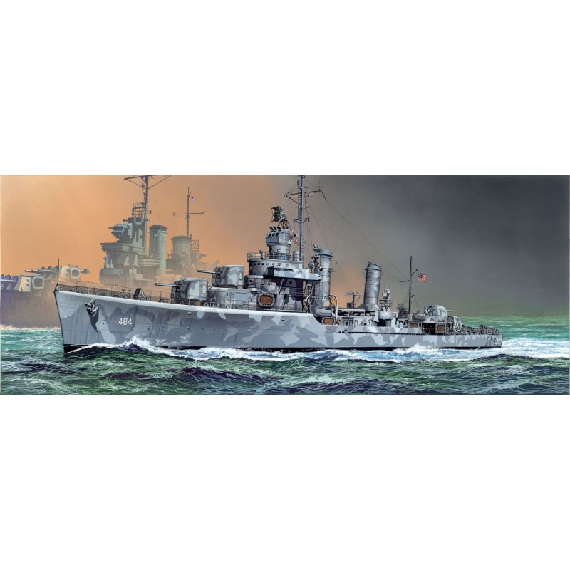 D1021 - U.S.S. Buchanan DD-484 Gleaves Class Destroyer 1942