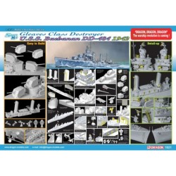 D1021 - U.S.S. Buchanan DD-484 Gleaves Class Destroyer 1942