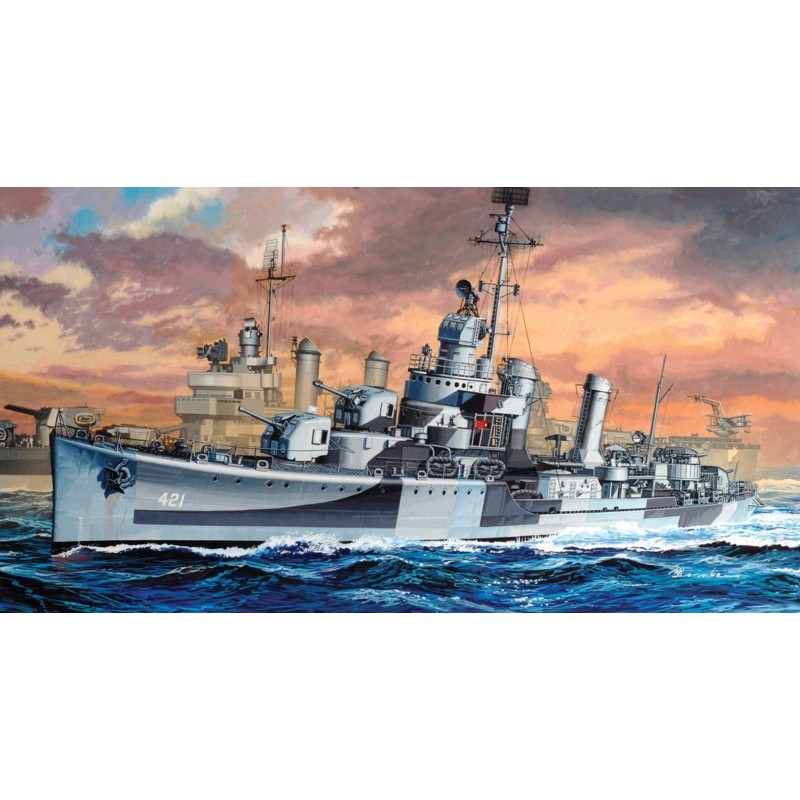 D1032 - 1/350 U.S.S. Benson DD-421 Benson Class Destroyer 1945