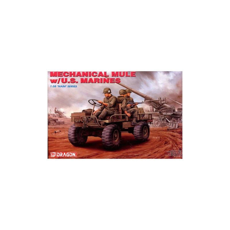 D3317 - Mechanical Mule with U.S. Marines