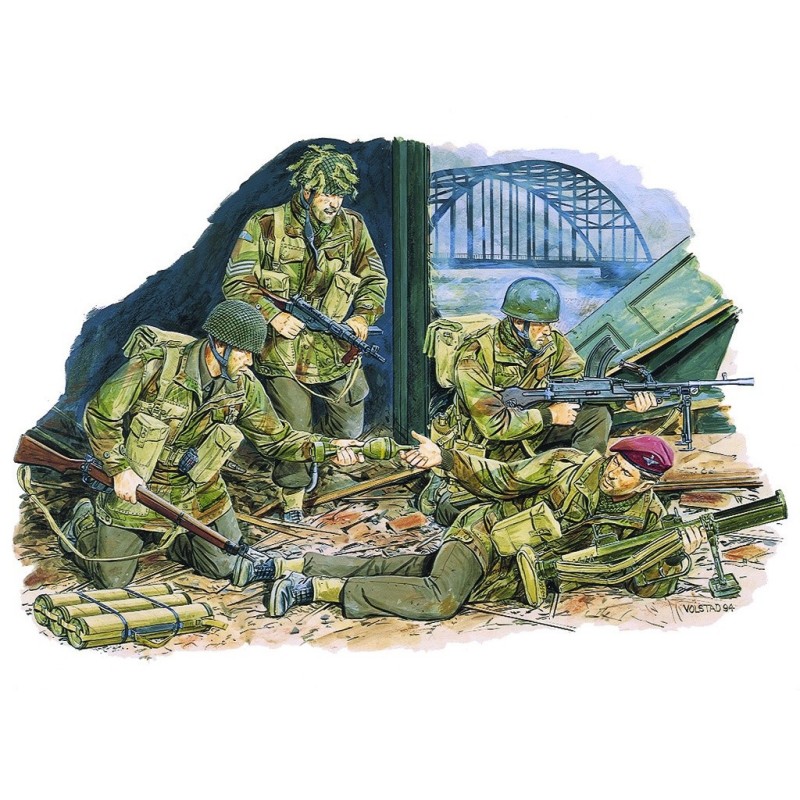D6023 - 1/35 WWII Red Devils (Arnhem 1944)