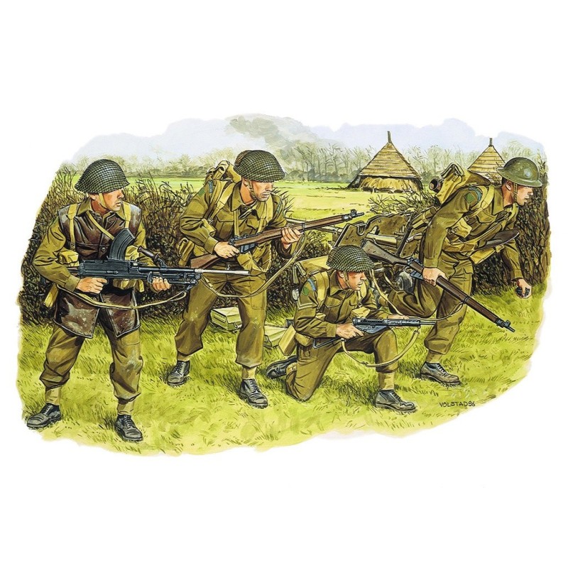D6055 - 1/35 WWII British Commonwealth Troops (NW Europe 1944)