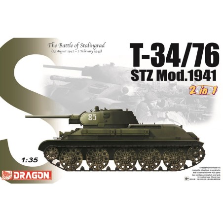 D6448 - 1/35 T34/76 STZ MOD 1941