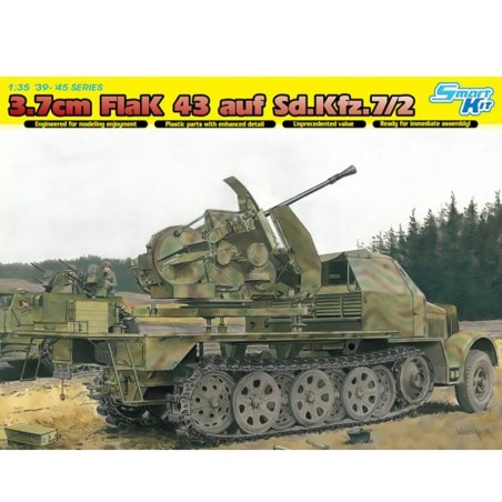 D6553 - 1/35 SD.KFZ 7 W/3.7cm Flak