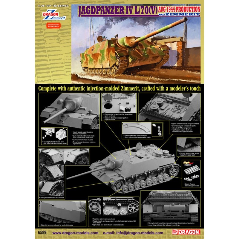 D6589 - 1/35 Jagdpanzer IV L/70(V)