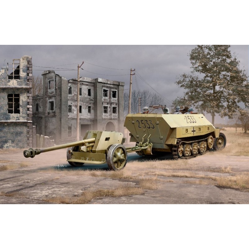 D6664 - 1/35 Sd.Kfz.251/1 Ausf.D mit 7.5cm PaK 40 (2 in 1)
