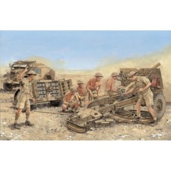 D6675 - 1/35 BRITISH 25-PDR FIELD GUN W/CREW
