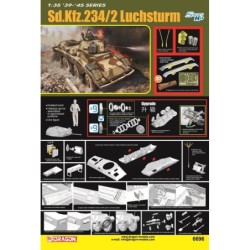 D6696 - 1/35 Sd.Kfz.234/2 Luchsturm