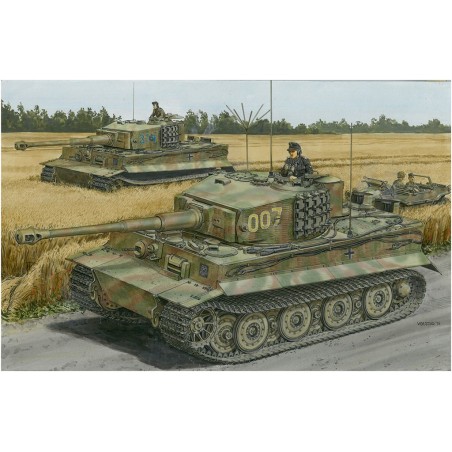 D6800 - 1/35 Wittmann's Last Tiger with Zimmerit
