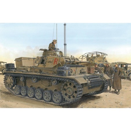 D6901 - 1/35 DAK Pz.Bef.Wg III Ausf H
