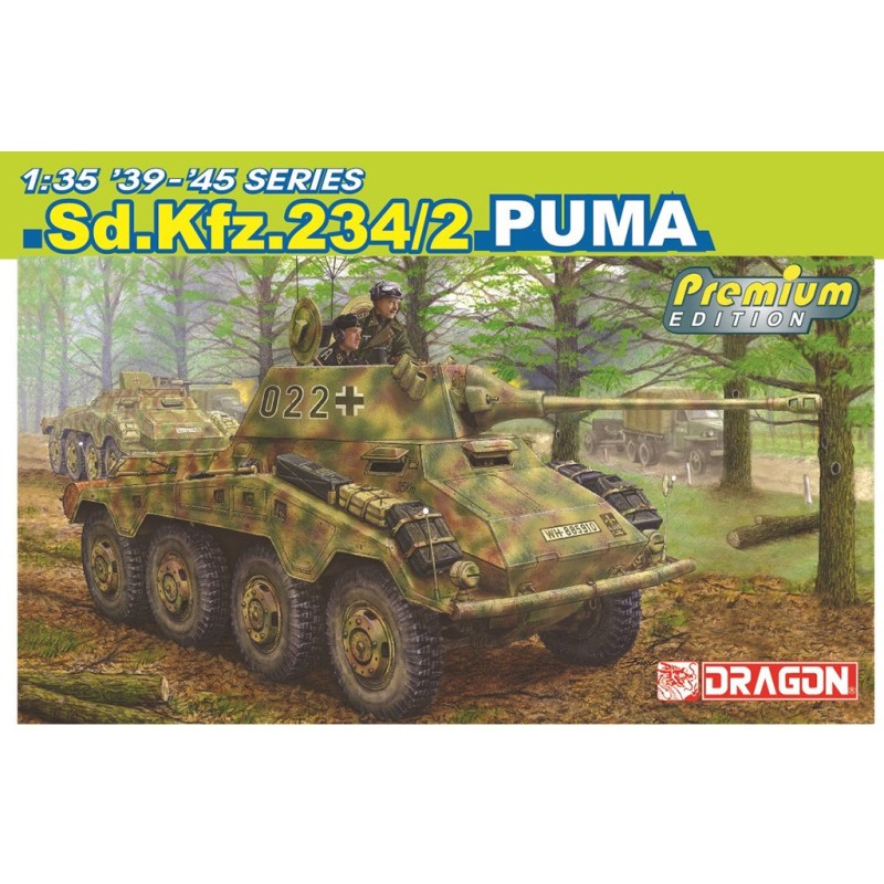 D6943 - 1/35 Sd.Kfz.234/2 Puma (2024 upgrade version)