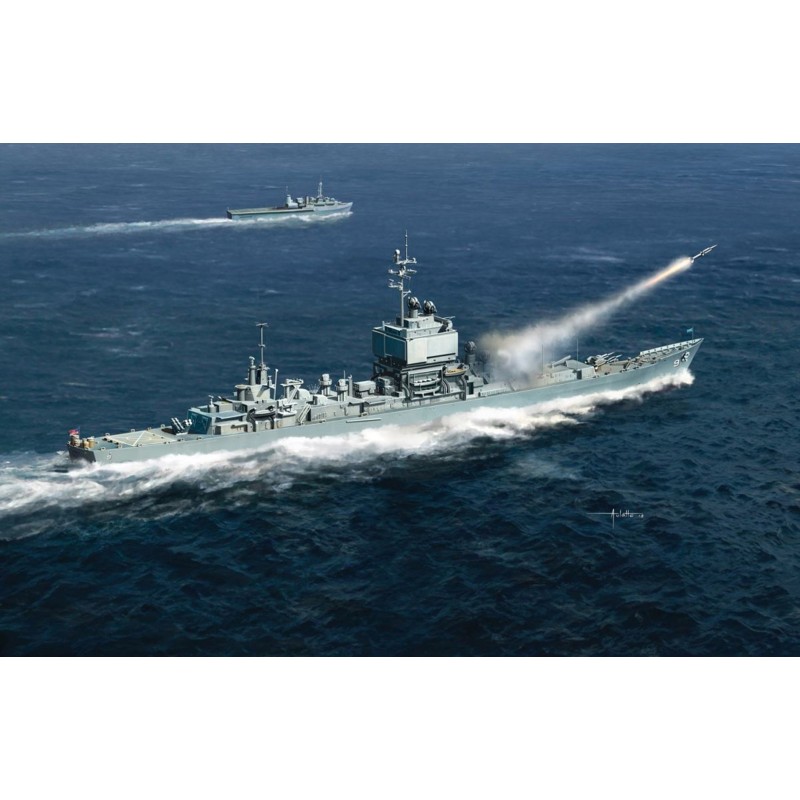 D7135 - 1/700 U.S.S. Long Beach CGN 9 1980