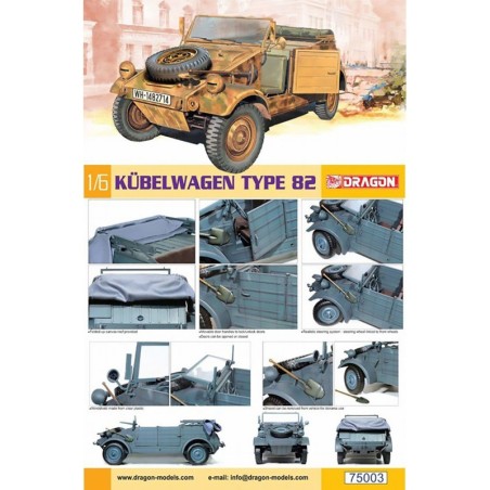 D75003 - 1/6 Kubelwagen Type 82