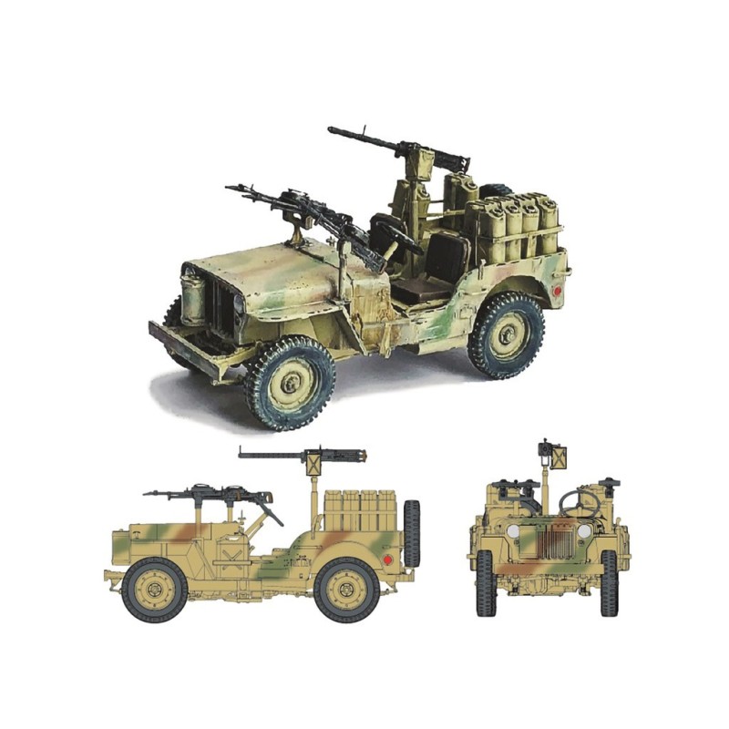 D75037 - 1/6 SAS 1/4-Ton 4x4 Patrol Car