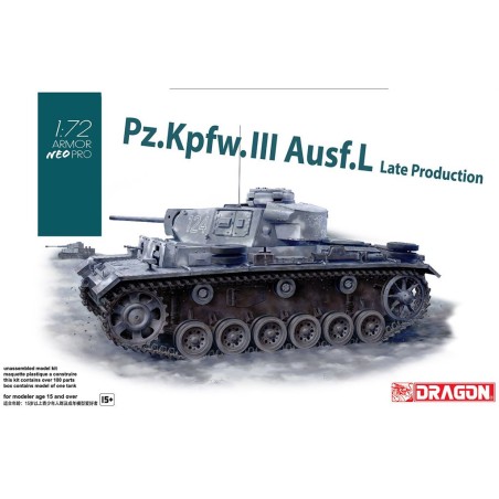 D7645 - 1/72 Pz.Kpfw.Iii Ausf.L Late Prod