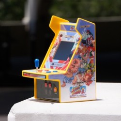 DGUNL4185 - Super Street Fighter II Micro Player Pro 6.7" Portable Retro Arcade (2 Games In 1)