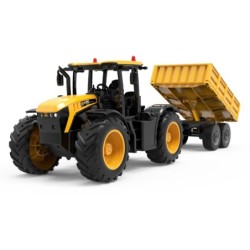 E683-003 - 1:24 JCB RC Farm Tractor with Tipping Trailer