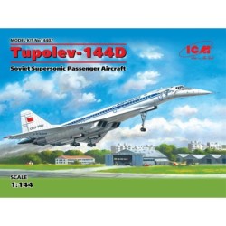 ICM14402 - Tupolev-144D, Soviet Supersonic Passenger Aircraft