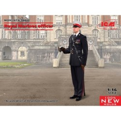 ICM16012 - British Royal Marines Officer 1:16 Figure
