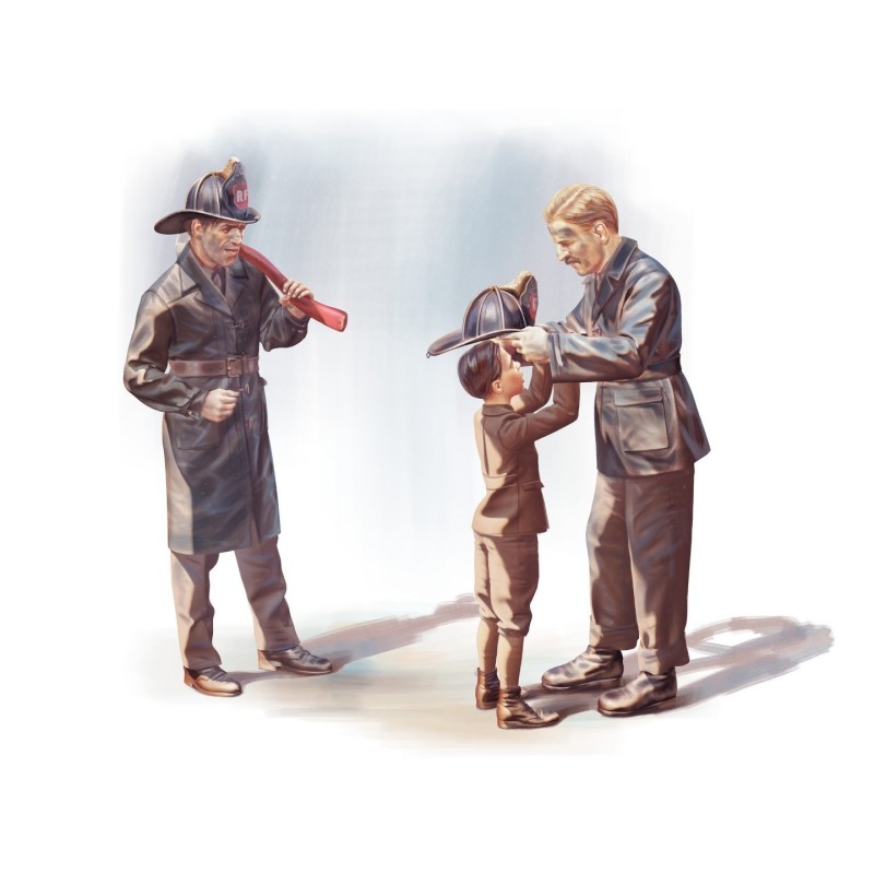 ICM24005 - American Firemen (1910s) 3 Figures