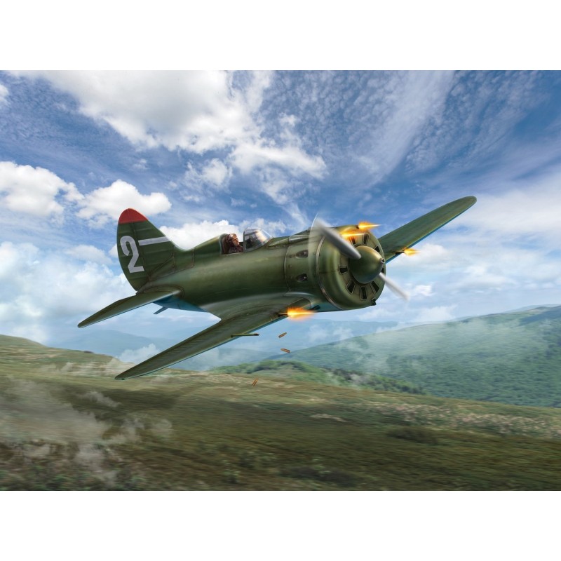 ICM32004 - I-16 Type 10, WWII Soviet Fighter Plane