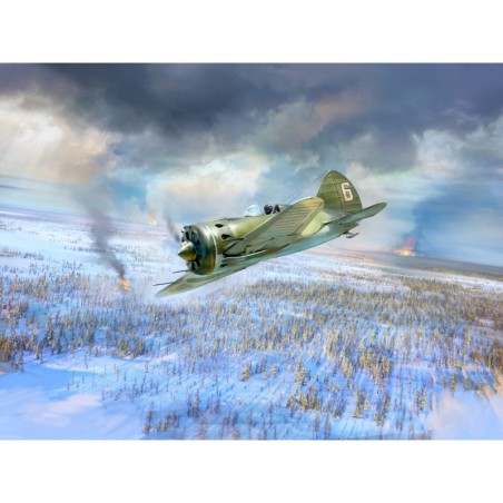 ICM32005 - I-16 Type 17, WWII Soviet Fighter Plane